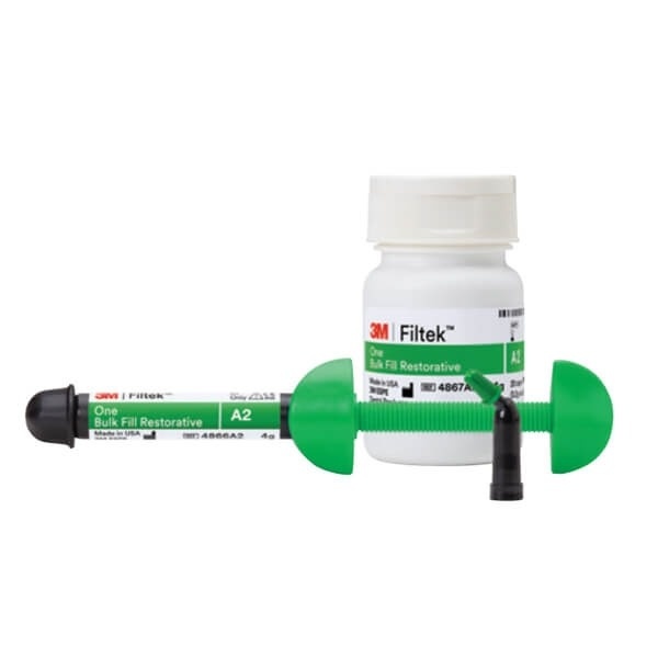 Filtek One Bulk Fill Nanocomposite Syringe 4g for Dental Restorations