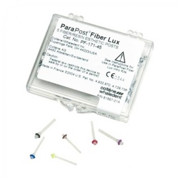 ParaPost Fiber White Fiber Posts with Chemical Adhesive – 5 Units