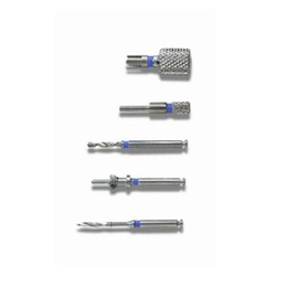 Radix Anker C195CT Dental Steel Post Set - 12 Units