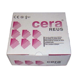 Reus Pink Modeling Wax 2.5 kg (110 Units) for Dental Prosthetics