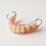 Partial Acrylic set up try in 4-7 teeth