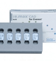IPS e.Max CAD Everest MO Lithium Disilicate Block, Pack of 5