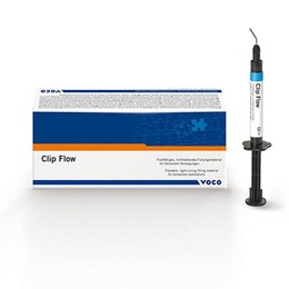 Clip Flow Light-Curing Temporary Restorative Material 2 x 1.8g Syringes