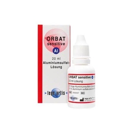 Orbat Sensitive 25% Aluminium Sulphate Hemostatic Solution 40 ml