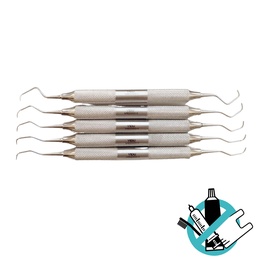Gracey Curettes Complete Set of 5 for Precise Periodontal Care