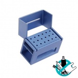 Empty High-Speed Handpiece Bur Holder with 18 Holes