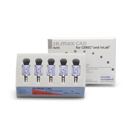 IPS e.max CAD Lithium Disilicate Ceramic Blocks for CAD/CAM Restorations