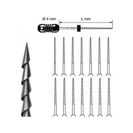Hedstroem Endodontic Files 25mm, Pack of 6