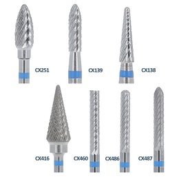 Laboratory Drill with Cylindrical Tungsten Bur for Metal Work