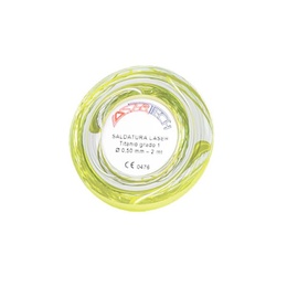 Class 1 Titanium Laser Welding Wire Roll – 2 Meters