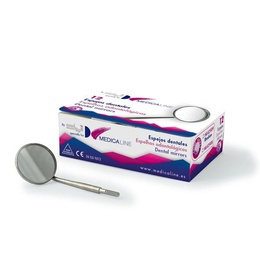Dental Mirror No. 5 Ø24 mm with Cone Socket or European Thread – 12 pcs