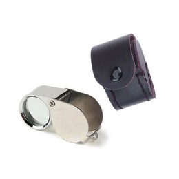Triplet Chrome Magnifier with 10x Magnification for Dental Use