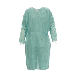 Disposable Protective Gown with Elastic Cuffs 28-30g – 50 Pieces