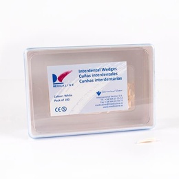 Wooden Dental Wedges Pack of 100 for Restorative Procedures