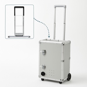 Portable Dental Unit with Suction Trolley Case