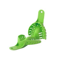 Green Dental Impression Trays Pack of 10 for Accurate Impressions