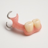 Partial Acrylic set up try in 1-3 teeth