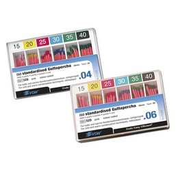 ISO Standard Gutta-Percha Points Taper 04 & 06 - 60 Units