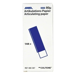 Hanel Articulating Occlusion Paper in Various Shapes for Precise Bite Analysis