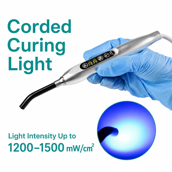 LED Curing Light with 1 Second Curing Time