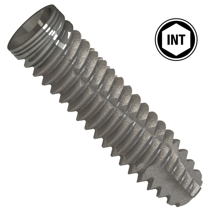 Implant Internal connection surface HSLA-P+ (5.0mm Ø)
