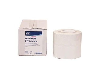 Omniwipes Dry Velours Wet Wipes 2 x 75 pcs for Dental Disinfection