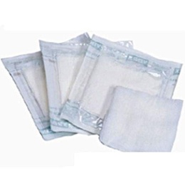 Sterile Gauze Pads 25 x 16 cm for Dental and Clinical Use