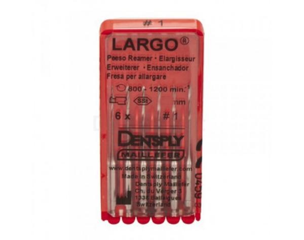 Long Peeso Endodontic Burs 28mm, Pack of 6