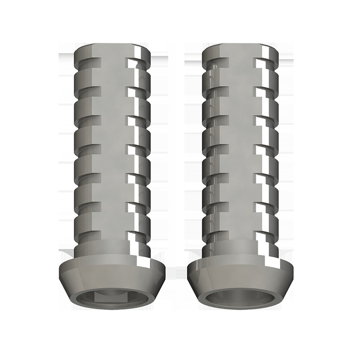 Temporary Ti Cylinder direct prosthesis Implant external connection wide platform