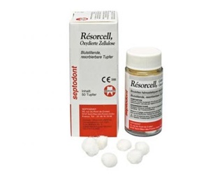 Resorcell Resorbable Hemostatic Granules - 50 Pellets per Bottle