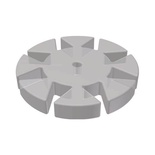 Translucent Safety Memo Discs with 8 Petals, 100 Pieces