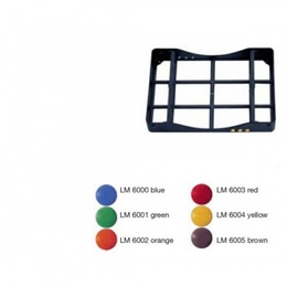 Color-Coded Code Buttons for Dental Instrument Cassettes - 20 Units