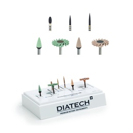 Zirconium Preparation and Grinding Dental Bur Kit