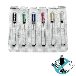 Stainless Steel H Files for Endodontics – Set of 6