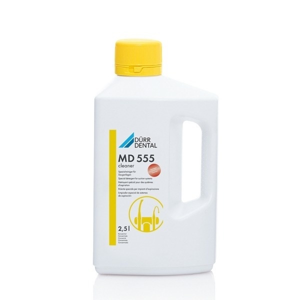 MD 555 Special Vacuum System Cleaner 2.5 L for Dental Aspiration Systems