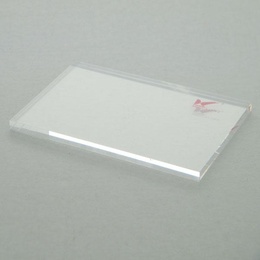 Methacrylate Mixing Tile for Dental Cement 8x12 cm Transparent