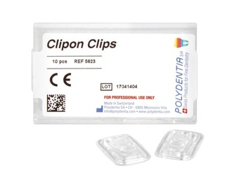 Clipon Clips for Dental Protection Glasses - Pack of 10