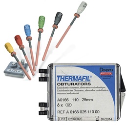 Thermafil 25 mm Gutta-Percha Obturators – 30 Units