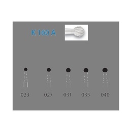 Cerabur Ceramic Milling Bur K160A for Precise Dental Ceramic Milling