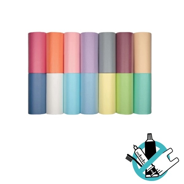 Super Absorbent Disposable Dental Bibs in Rolls - 80 Pieces