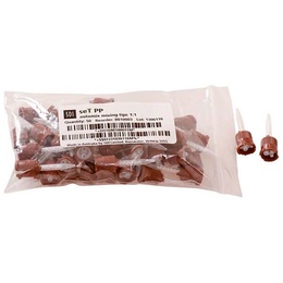 SET PP Regular Mixing Tips for Precise Dental Cement Application