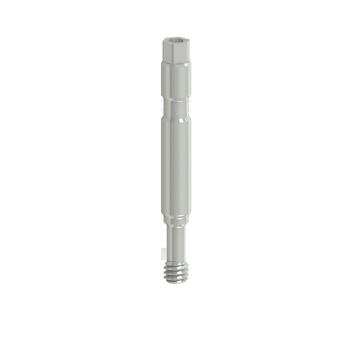 Impression coping pin direct prosthesis to implant external connection regular platform