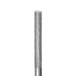 H364F.103 Flat Cylinder Tungsten Carbide Burs - 5 Pieces