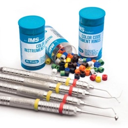 Colored Silicone Identification Rings for Dental Instruments – 50 pcs