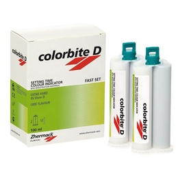 Colorbite D Thermochromatic Condensation Silicone Bite Registration 2x50ml