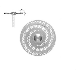 Laboratory Diamond Spiral Disc 6924 for Precise Dental Cutting