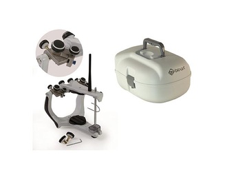 Archimedes Protusal Arcone A7 Plus E Dental Articulator with Facial Arch and Case