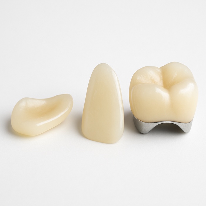 Composite Fused to Metal Crown