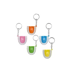 Jaw-Shaped Keychain for Dental Professionals (1 pc)