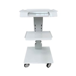 Dental Clinic Trolley with Multiple Compartments and Smooth Casters